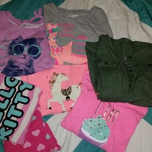 Size 6 little girls tops